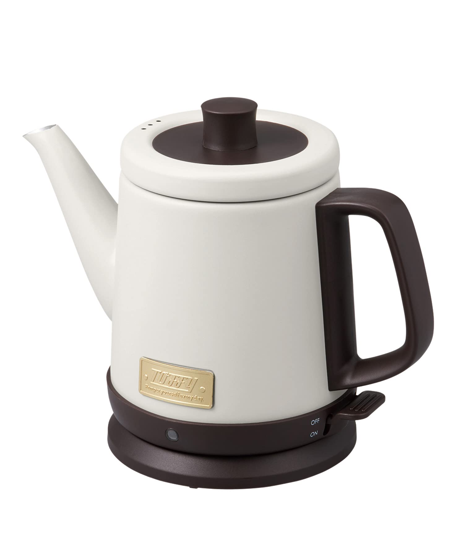 【新品・未使用】Toffy 電気ドリップケトル K-KT2-GE（グレージュ） Amazon | 【Toffy/トフィー】 ドリップケトル K-KT2 (グレージュ